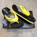 Luxurious Skechers Hyper Burst Simplex Yellow Black Slides For Men (SIG63) - 7a first copy shoes | Buy Online at Best Price