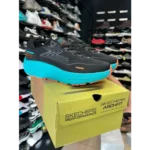 Luxurious Skechers Go Run Maxroad Black Blue Shoes For Men (SIG773) - 7a first copy shoes | Buy Online at Best Price