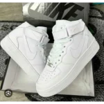 Trendy Nike Air Force Mid Long Leather Shoes For Women (SFS1887) - 7a first copy shoes | Buy Online at Best Price