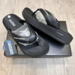 Trendy Skechers Hyper Burst Simplex Full Black Slides For Men (FF551) - 7a first copy shoes | Buy Online at Best Price