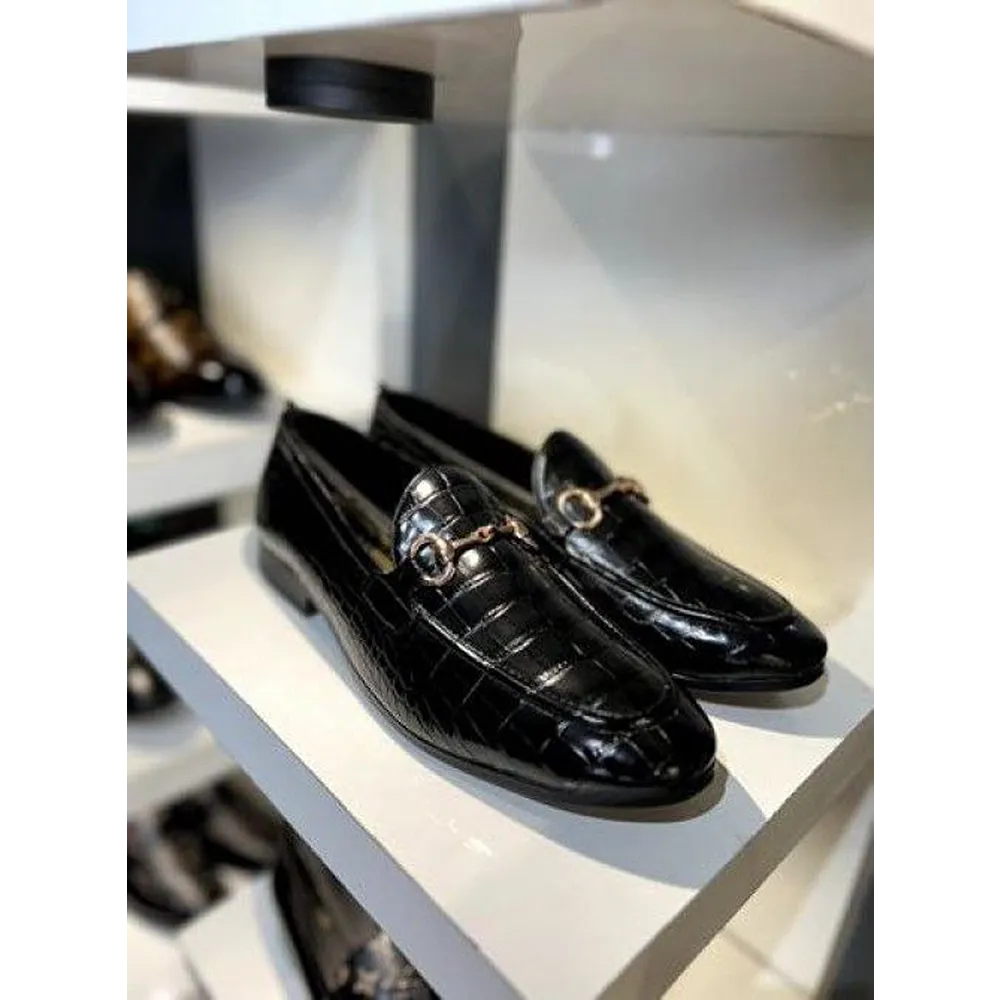 Trendy Gucci Black Loafers For Men (FF562)