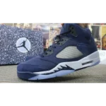 Trendy Air Jordan 5 Midnight Navy Shoes For Men (FF602) - 7a first copy shoes | Buy Online at Best Price