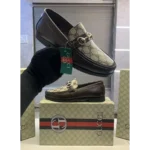 Trendy Gucci Loafers 86 Brown For Men (FF612) - 7a first copy shoes | Buy Online at Best Price