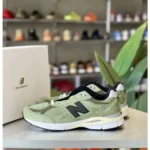 Trendy New Balance 990v3 Jjjjound Olive Shoes For Men (FF614) - 7a first copy shoes | Buy Online at Best Price