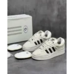 Trendy Adidas X Bad Bunny Campus White Black Shoes For Men (FF627) - 7a first copy shoes | Buy Online at Best Price