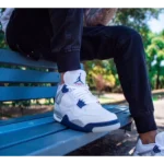 Trendy Air Jordan 4 Midnight Navy Shoes For Men (FF633) - 7a first copy shoes | Buy Online at Best Price