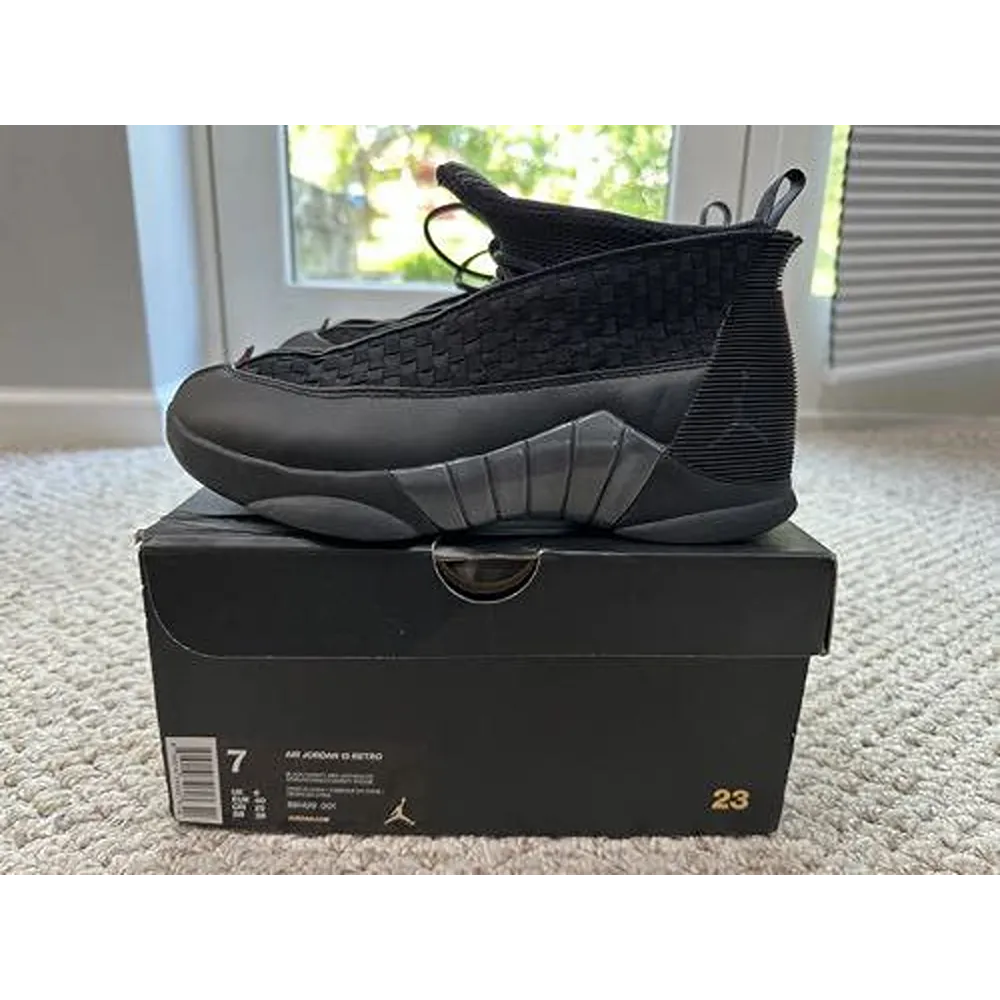 Trendy Air Jordan 15 Retro Stealth Shoes For Men (FF635)