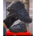 Trendy Nike Air More Uptempo 96 Black Blue Shoes For Men (FF652) - 7a first copy shoes | Buy Online at Best Price