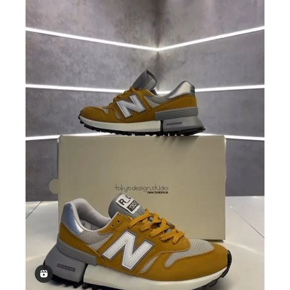 Trendy New Balance Rc1300 Tan Shoes For Men (FF663)