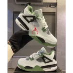 Trendy Nike Air Jordan 1 Mid Air Jordan 4 Seafoam Shoes For Men (FF676) - 7a first copy shoes | Buy Online at Best Price