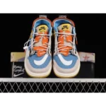 Trendy Nike Sb Dunk Low Gold Blue Orange Shoes For Men (FF683) - 7a first copy shoes | Buy Online at Best Price