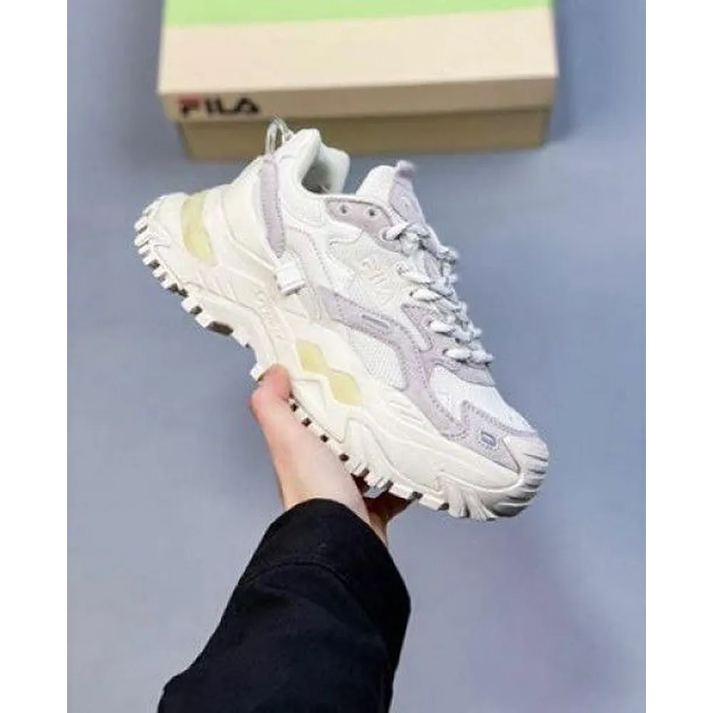 Trendy Fila Fusion Bianco Shoes For Women (FF736)