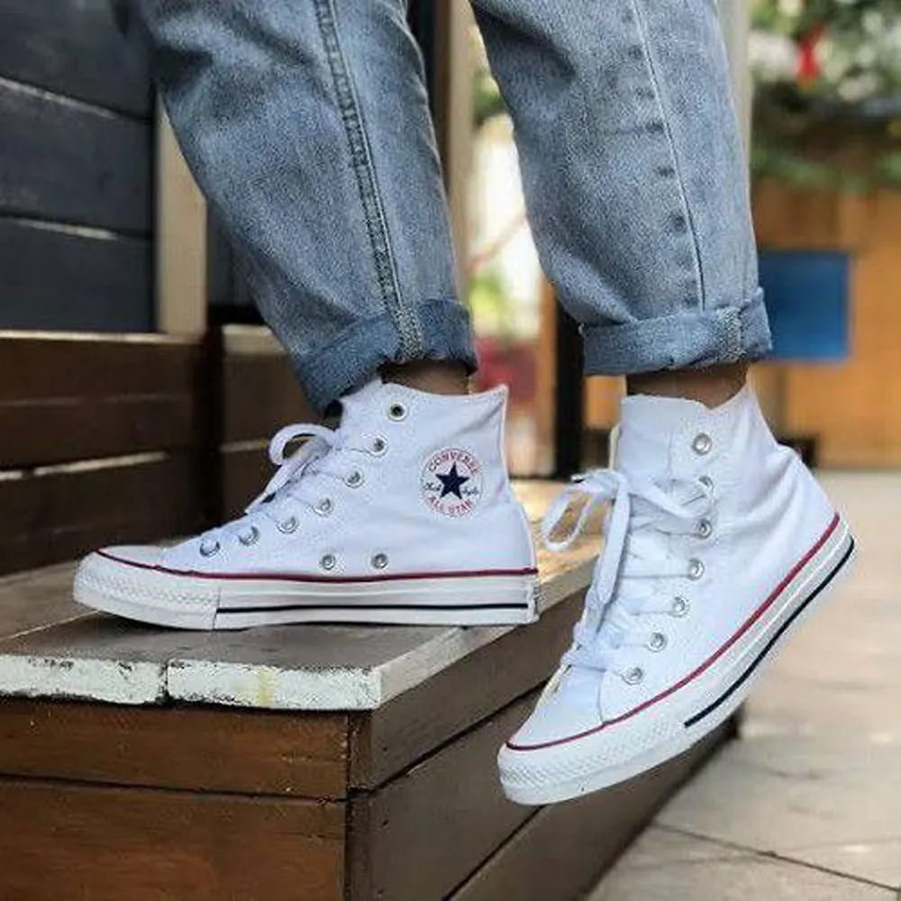 Trendy All Star White Shoes For Men (FF699)