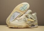 Trendy Air Jordan 4 Off White Shoes For Men (FF725) - 7a first copy shoes | Buy Online at Best Price