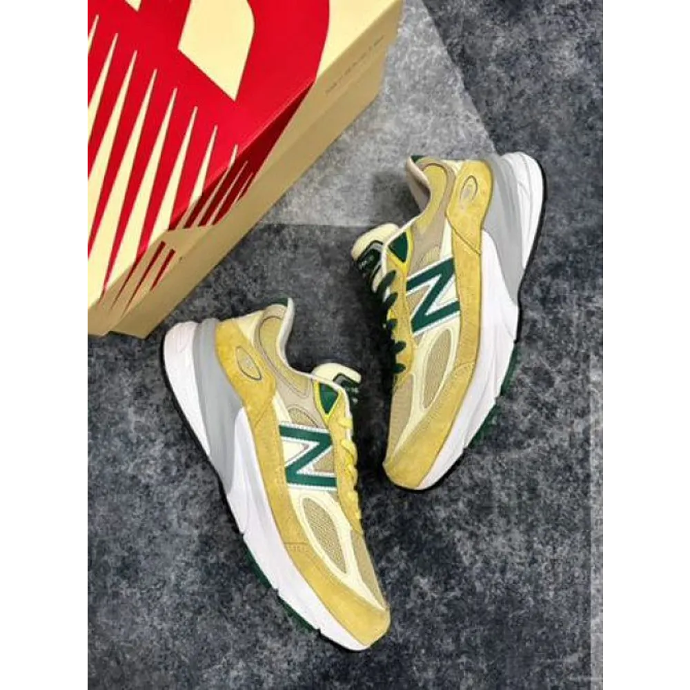 Luxurious New Balance 990 V6 Lemonade Shoes For Men (SFS1900)