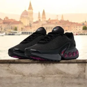 Luxurious Air Max Dn Older Kids Black As2 Shoes For Men (SFS1902)