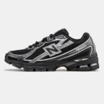 Luxurious New Balance 740 Black Silver Running Shoes For Men (BS529) - 7a first copy shoes | Buy Online at Best Price
