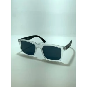 Trendy White Wooden Sunglasses (COS83)