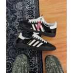Trendy Adidas Samba X Spezial Black Patent Shoes For Men (SFS1942) - 7a first copy shoes | Buy Online at Best Price