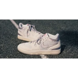 Luxurious Nike Mac Attack Social Status Silver Shoes For Men (BSF1952)