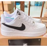 Luxurious Nike Airforce white Black Shoes For Men (BSF1955) - 7a first copy shoes | Buy Online at Best Price