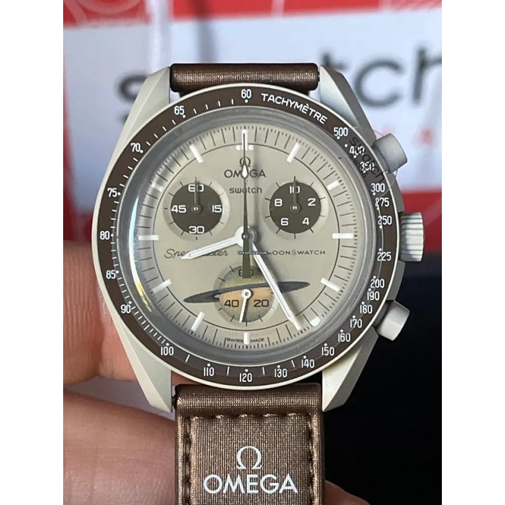Stylish Omega Swatc Watch For Men (BRH641)