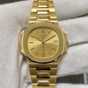 Patek Philippe Nautilus Mad Watch Qurtz Movement Gold Dated Watch For Men’s-Best Men’s Collection PK-1529210