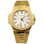 Patek Philippe Nautilus Mad Watch Qurtz Movement Rose Gold Gold Dated Watch For Men’s-Best Men’s Collection PK-5722 - Buy Online | Brandfasion