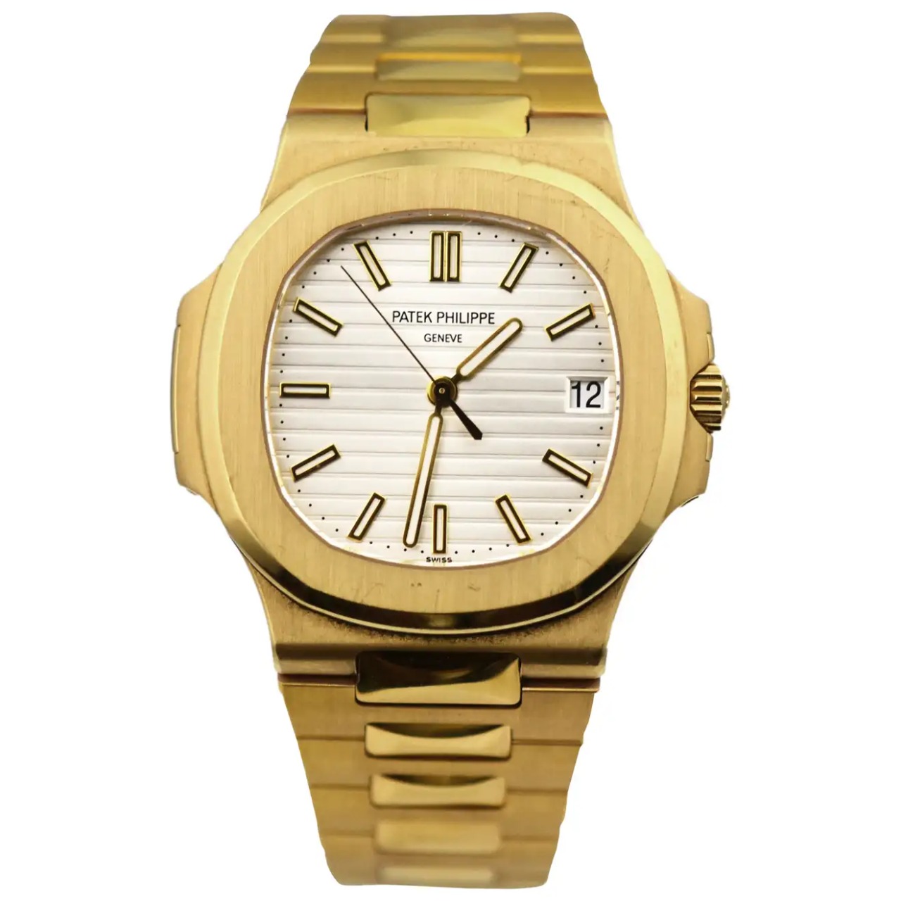 Patek Philippe Nautilus Mad Watch Qurtz Movement Rose Gold Gold Dated Watch For Men’s-Best Men’s Collection PK-5722