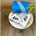Premium Adidas Adimatic Originals White Black Shoes For Men (SIS373) - 7a first copy shoes | Buy Online at Best Price
