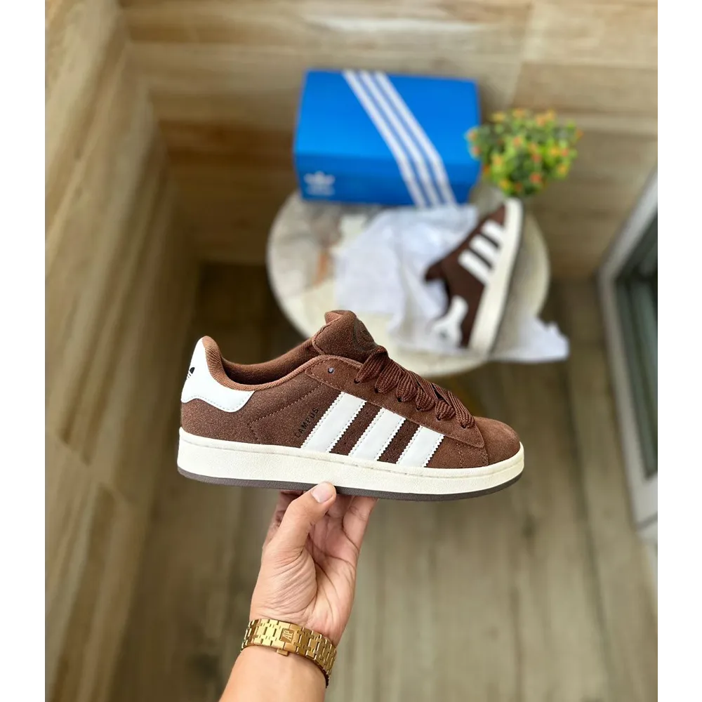 Premium Adidas Originals Campus Brown Shoes For Men (SIS374)