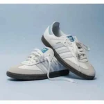 Premium Adidas Samba Halo Blue Shoes For Men (SNC554) - 7a first copy shoes | Buy Online at Best Price