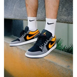 Premium Air Jordan Retro 1 Low Se Vivid Orange Shoes For Men (FST1151)
