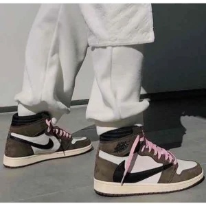 Premium Air Jordan Retro 1 Travis Scott High Shoes For Men (BME40)