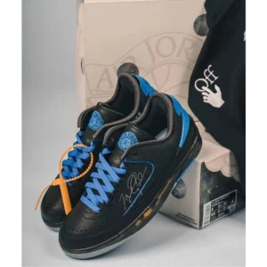 Premium Air Jordan Retro 2 Low Sp Off White Black Shoes For Men (FST1196)