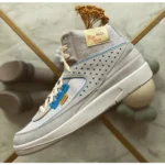 Premium Air Jordan Retro 2 Sp Union Grey Shoes For Men (FST1199) - 7a first copy shoes | Buy Online at Best Price