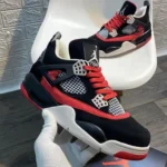 Premium Air Jordan Retro 4 Travis Scott Red Cactus Shoes For Men (FST1168) - 7a first copy shoes | Buy Online at Best Price