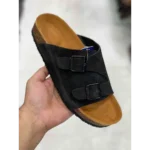 Premium Birkenstock Zurich Black Suede For Men (SNC543) - 7a first copy shoes | Buy Online at Best Price