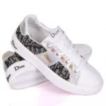 Premium Christian Gold Logo Created Sneakers Black Shoes For Men (FST1222) - 7a first copy shoes | Buy Online at Best Price
