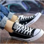 Premium Converse All Star High Black Shoes For Men (LL509) - 7a first copy shoes | Buy Online at Best Price
