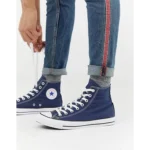 Premium Converse All Star High Navy Shoes For Men (FST1223) - 7a first copy shoes | Buy Online at Best Price