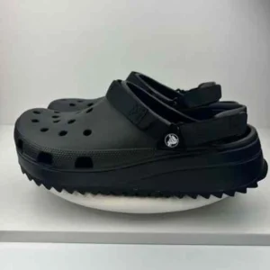 Premium Crocs Classic Hiker All Black Clogs For Men (BME102)
