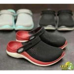 Premium Crocs Lite Ride 360 Black Red For Men (BME145) - 7a first copy shoes | Buy Online at Best Price