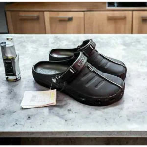 Premium Crocs Yukoon Black Clogs For Men (SP476)