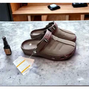 Premium Crocs Yukoon Brown Clogs For Men (SP475)