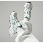 Premium New Balance 530 White Green Shoes For Men (FST1153) - 7a first copy shoes | Buy Online at Best Price