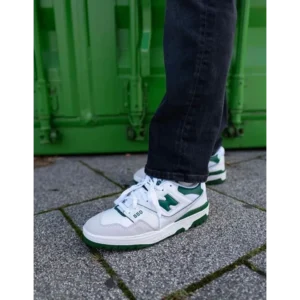Premium New Balance 550 Green Shoes For Men (SW5883)