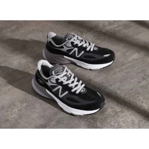 Premium New Balance 990 V6 Black Grey Shoes For Men (FST1154)
