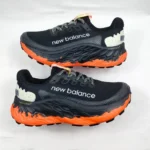 Premium New Balance Fresh Foam Black Orange Shoes For Men (RMF35) - 7a first copy shoes | Buy Online at Best Price