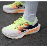 Premium New Balance Fuelcell Rebel V4 White Neon Shoes For Men (BME51) - 7a first copy shoes | Buy Online at Best Price